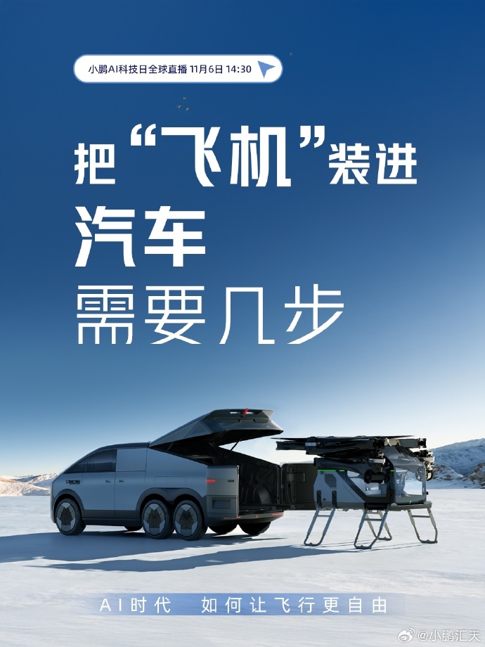 關于小鵬匯天飛行汽車，你是否還有很多疑問？