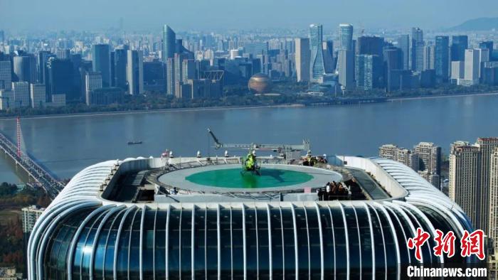 2024低空經濟網： 杭州首個空中航站樓啟用 市民可體驗“低