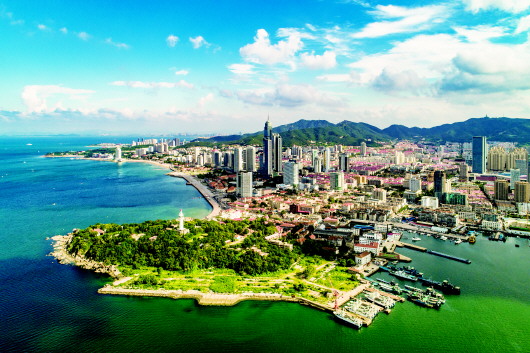 低空經濟： 濰煙高鐵駛過萊州灣