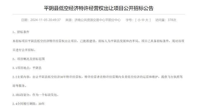 截圖自平陰縣政府官網