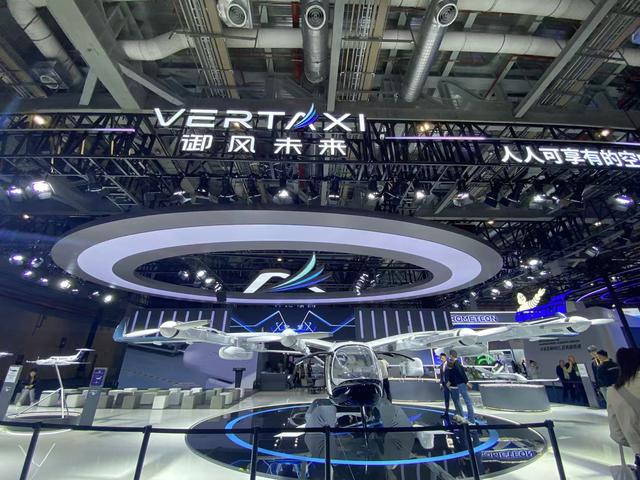 圖：御風未來M1 eVTOL載人真機；來源：《科創板日報》記者攝
